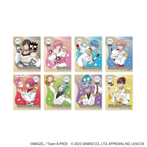 『B-PROJECT~熱烈*ラブコール~×サンリオキャラクターズ』アクリルカード02/BOX(全8種)(等身イラスト)